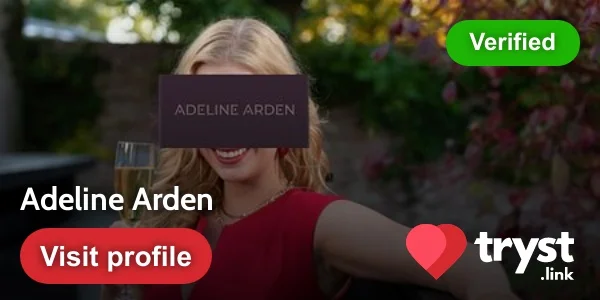 Adeline Arden's verified Tryst profile